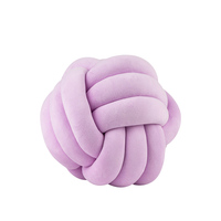 Coussin décoratif en peluche douce en forme de nœud de corde, personnalisable, en plusieurs couleurs, pour la décoration intérieure et la sieste des enfants