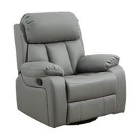 Fauteuil inclinable personnalisé de luxe en cuir PVC de qualité supérieure, manuel, pour cinéma maison et salon, canapé relax inclinable