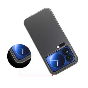 Coque de téléphone transparente compatible avec Xiaomi 17 Pro Max, MI17 Ultra, coins arrondis, TPU, protection antichoc - Product Image 2