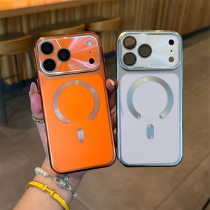 Étui de luxe <span class=keywords><strong>pour</strong></span> téléphone portable <span class=keywords><strong>iPhone</strong></span> 17 Pro Max 17 Air, accessoires magnétiques <span class=keywords><strong>pour</strong></span> téléphones mobiles <span class=keywords><strong>iPhone</strong></span> <span class=keywords><strong>11</strong></span> 12 13 14 15 16 17 - Product Image 1