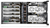 Serveur GPU IA 6U 8GPU 8*PCIe5.0x16 2*8558P 48C /32*64GB DDR5 /1*480gb SSD /1*960GB U.2/8*Pro 6000 96GB/2*10GB/6*3200W 600W