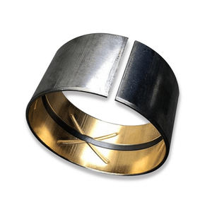 جلبة محور فولاذية عالية الجودة من JF، مخصصة ثنائية المعدن ذاتية التشحيم 50 مم لقطع غيار الشاحنات والجرارات والمحركات - Product Image 5