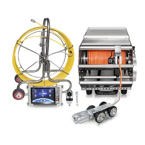 2mgp Cctv Rioolafvoerpijp Video-Inspectie Borescope Crawler Robot Pan Tilt Zoom Camera
