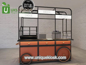 最新户外咖啡车新设计移动快餐车实惠智能饮料供应商展示车 - Product Image 6