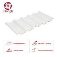 Tuile de toit en PVC de haute qualité, feuille creuse de lucarne, connecteur de tuile de toit, feuille de pc