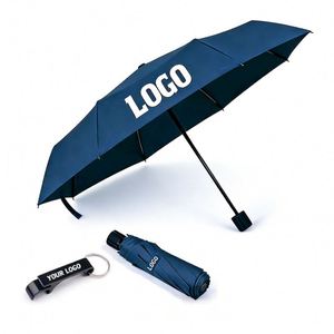 Wholesale <b>Umbrella</b> Custom Logo for Promotional Event Business Gift <b>Windproof</b> UV Protection Bulk <b>Umbrellas</b> - Product Image 1