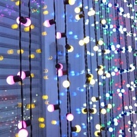 Étanche Intérieur Coeur Led Rideau Lampe 2020 Lumière Extérieure Pile Guirlande Lumineuse