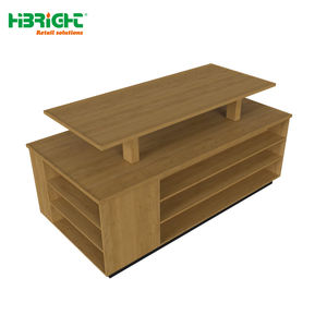 Vitrina de Exhibición para Tienda de Madera, Personalizable, de Alta Capacidad, con Dos Tamaños Disponibles, Construcción Duradera y Estable - Product Image 5