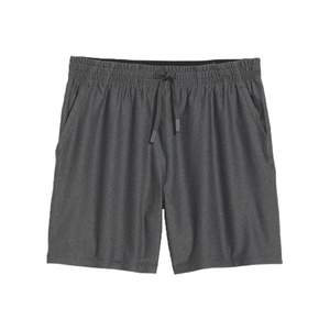 Short tissé sans couture pour homme, décontracté, uni, teint, sans couture latérale, construction monobloc, extensible naturel, récupération, confort toute la journée - Product Image 5