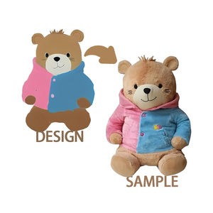 Peluche quantité minimale de commande bas Fabricant personnalisé Joli cadeau pour un cadeau d'anniversaire Créez votre propre entreprise de design - Product Image 2