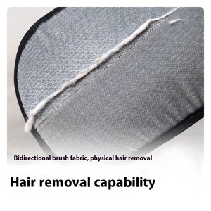 Reusable Rechargeable Self-Cleaning Cloth Pet Hair Removal Glove Simple Design Portable for <b>Dogs</b> Cats <b>Bath</b> Grooming Custom Logo - Product Image 6