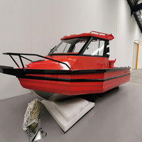 Bateau de pêche en aluminium certifié CE, accessoire facile à utiliser en Europe, vitesse de 20 pieds/6.2m