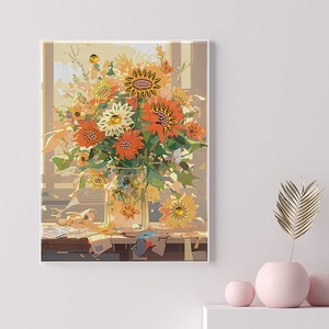 Kit Pittura Diamante 5D Fai <span class=keywords><strong>da</strong></span> Te - Set Scenari Floreali e Naturali, Arte Murale Scintillante con Strass di Cristallo per Decorazione <span class=keywords><strong>Camera</strong></span> <span class=keywords><strong>da</strong></span> <span class=keywords><strong>Letto</strong></span> - Product Image 2