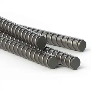 建築および産業用の6mm-18mm HRB400炭素鋼変形鉄棒鉄筋補強鋼鉄筋
