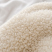 Pantoufles ouvertes en sherpa et fourrure, avec semelle EVA, soutien de la voûte plantaire, chaudes et confortables pour la maison