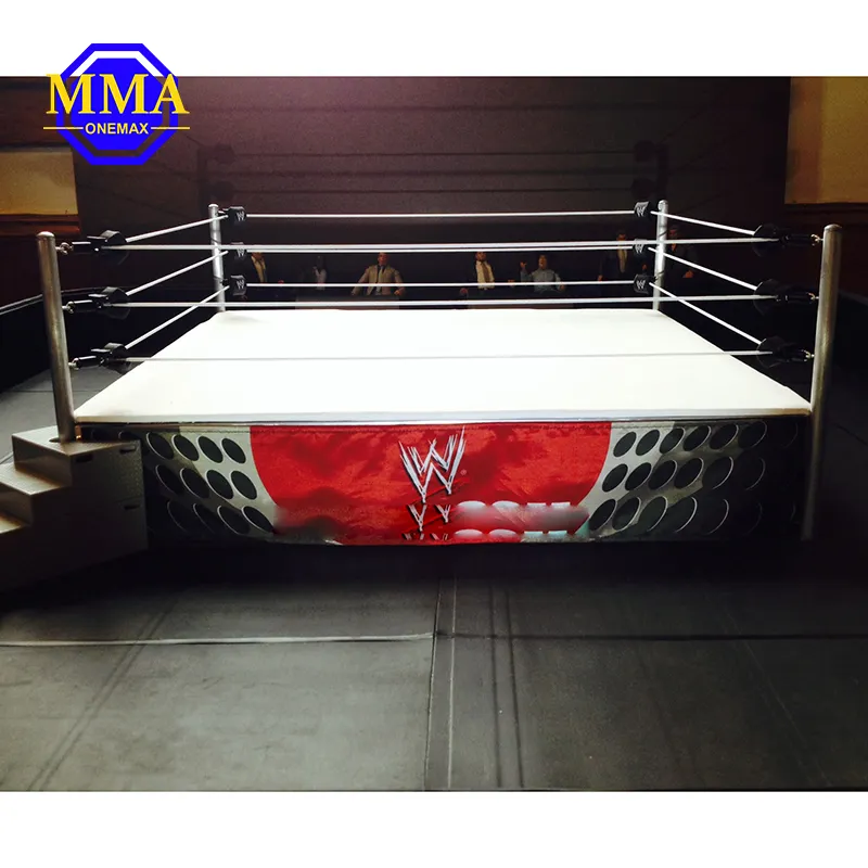 MMA ONEMAX anello da wrestling di vendita caldo cuscinetti per tenditore 4.5x4.5 anello da boxe anello da wrestling professionale