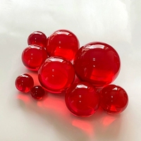 Vente en gros de sphères en acrylique transparentes de grande taille, 20 mm, 25 mm, 30 mm, 40 mm, 50 mm, 60 mm, pas cher