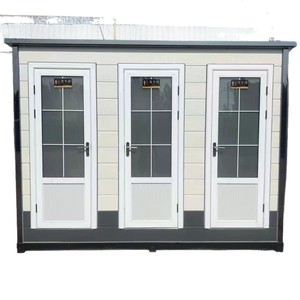 Baño Portátil de Panel Sándwich, Moderno y Ecológico, para Atracciones Turísticas, Baño Público - Product Image 4