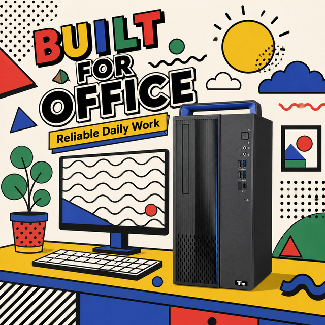 Custom OEM Office Workstation Hygon 3350 8 Core 3.0GHz 8G 512GB SSD 2GB GPU 15L Chassis 23.8" Full Set