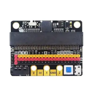 Upgraded IOBIT V2.0 Expansion Board for BBC Micro bit GPIO Electronic Component Board for Kids Programming Education Microbit V2