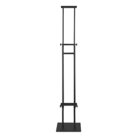 Support de signalisation sur pied réglable en hauteur, support d'affiche double face, présentoir portable sur pied pour la publicité