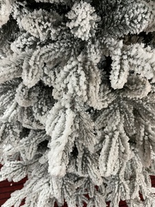 7.5ft dày đổ xô chống cháy PVC PE 1000 lời khuyên chi nhánh 800led ấm trắng Cây giáng sinh - Product Image 2