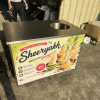 Machine à glace artisanale afghane Booza Sheeryakh, machine à glace dure traditionnelle