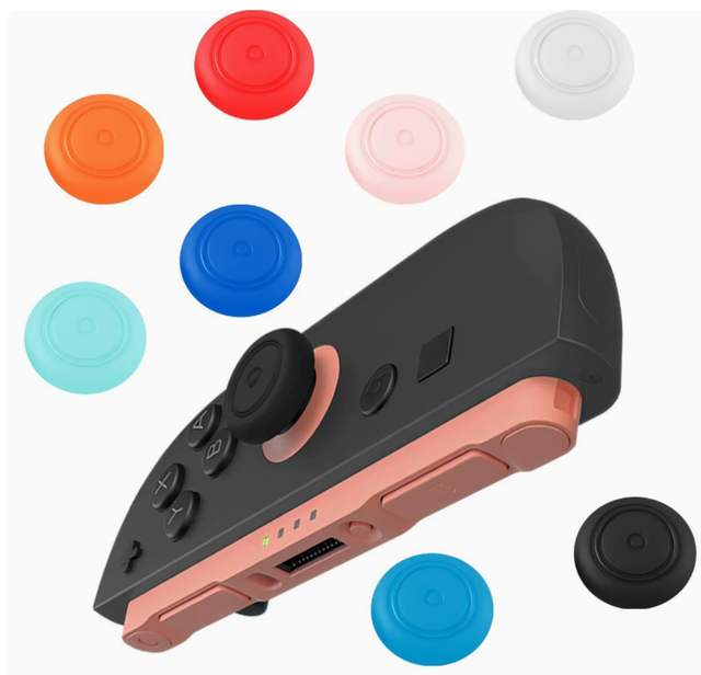 ZTLEKE 2026R Silicone Thumb Stick Grip Wired Joystick Cover for for 2 Game Accessories