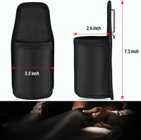 Porte-bière en tissu Oxford, style ceinture, extensible, pour le sport de plein air, le camping, la randonnée