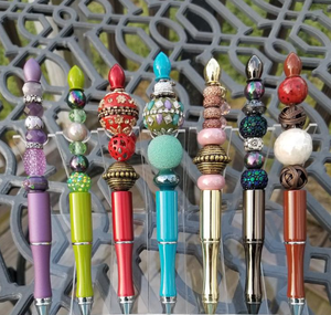 Penne Metalliche Decorabili con Perline in 12 Colori, Adatte per Perline da 1,75 mm o con Foro Grande, Penne in Rame Decorabili con Perline - Product Image 4