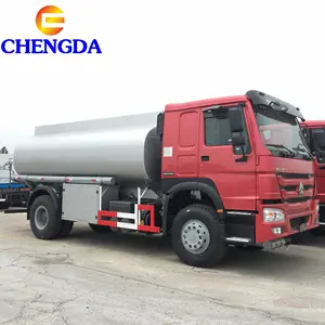 Left Or Right Hand Drive Used Oil Tanker Truck 4x2 35m3 15000 Litres Fuel Tank Truck