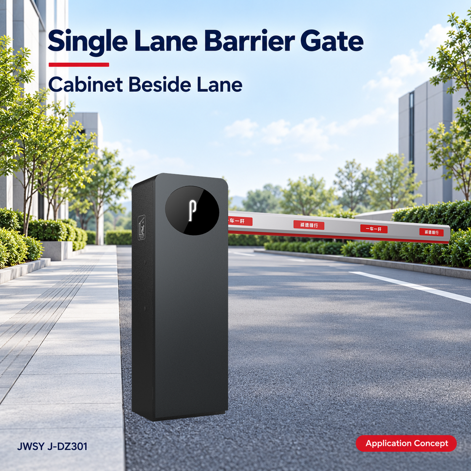 Single Lane Barrier Gate for Vehicle Access at Parking Entrances JWSY J ...