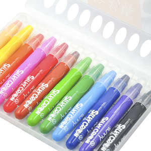 12 colori Non tossici roteabili <span class=keywords><strong>pastelli</strong></span> in Gel ad acquerello liscio come la seta Set di articoli per l'arte per il libro da colorare <span class=keywords><strong>pastelli</strong></span> Jumbo lavabili - Product Image 3