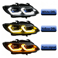 Ensemble de phares de voiture à LED modifiés LIANGTU pour BMW Série 3 06-09 E92 E93, clignotants séquentiels, pièces automobiles de rechange