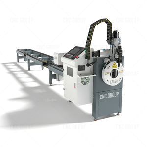 Machine de découpe de tubes au laser à fibre CNC 1500W, découpeuse de tubes au laser à fibre, découpe de plaques métalliques - Product Image 4