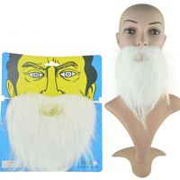 Accessoire de fête de Noël et de carnaval, fausse moustache et fausse barbe pour performance scénique