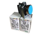 Penjualan Panas XB4BA62 Biru 22mm 1NC 10A IP66 600V untuk Tombol Tekan Schneider Telemacanique Harmony Flush
