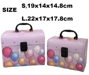 Toptan anneler günü mor mavi çocuk balon ambalaj kutusu iki set valiz çiçek kutusu el hediyeler ile - Product Image 3