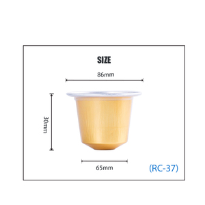 <span class=keywords><strong>Meilleur</strong></span> <span class=keywords><strong>prix</strong></span> des capsules de café compatibles en aluminium écologique Capsule de papier d'aluminium vide avec autocollant - Product Image 5