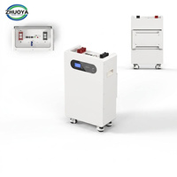 Système de stockage d'énergie à batterie lithium 51,2 V 200 Ah 10,49 kWh compatible avec les onduleurs Growatt, DEYE, Solis, SRNE