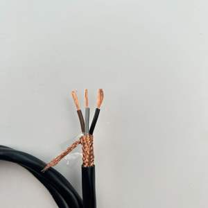 Câble RVVP de tresse de cuivre de conducteur de cuivre gainé de PVC blanc câble mou de la <span class=keywords><strong>gaine</strong></span> 3 * 18AWG - Product Image 2