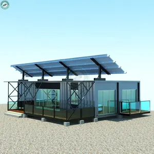 Vorgefertigte Versand behälter Home 40ft Modular Shipping Container House Pläne Neues Design zum Verkauf