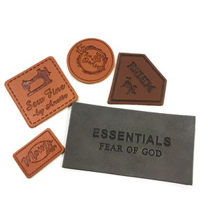 Custom Design Luxury Eco-Friendly Brand Logo Debossed Garment <strong>Labels</strong> with Custom Color for <strong>Jeans</strong> - Product Image 3