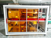 Ligne d'emballage automatique personnalisée pour boîtes de fromage, avec système de pose, emballage et scellage de cartons, contrôlée par PLC, pour emballages en plastique et métal de qualité alimentaire