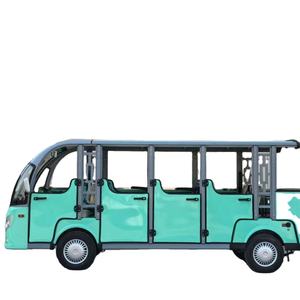 Autobús turístico eléctrico con energía solar de nuevo diseño y lanzadera de zoológico de automóviles para transporte ecológico - Product Image 1