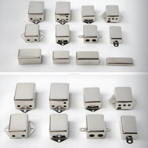 Professional Factory Custom Hardware Parts, Made Of Stainless Steel Stamping, With Surface Anodizing Treatment