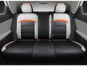 <span class=keywords><strong>Para</strong></span> MG 4 MG4 EV <span class=keywords><strong>MULAN</strong></span> Kits de Interior Fundas de Asiento de Coche Personalizadas Juego Completo de Piel Estilo Deportivo Cojín <span class=keywords><strong>para</strong></span> Asiento Delantero y Trasero - Product Image 4