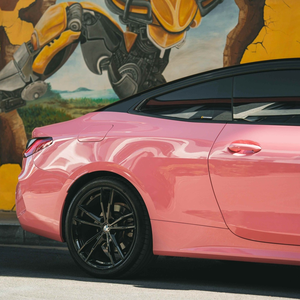 Vinilo PVC Macaron Rosa 152mic 1.52x18m para Envoltura de Carrocería, Cambia de Color, Protección UV y Antiarañazos, Autoadhesivo, Esign MCP9206 - Product Image 4