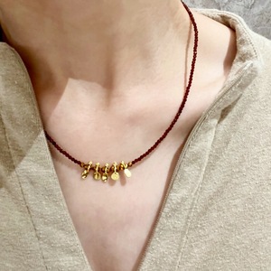 Collier en perles de cristal pour femme, bijoux vintage automne-hiver, design élégant et minimaliste, pièce maîtresse tendance - Product Image 5
