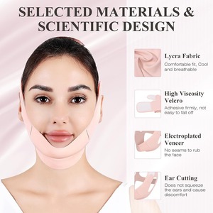 High Quality Women's V Line Slimming Belt Lifting <strong>Face</strong> <strong>Shaper</strong> Anti Wrinkle Sleeping Bandage - Product Image 2
